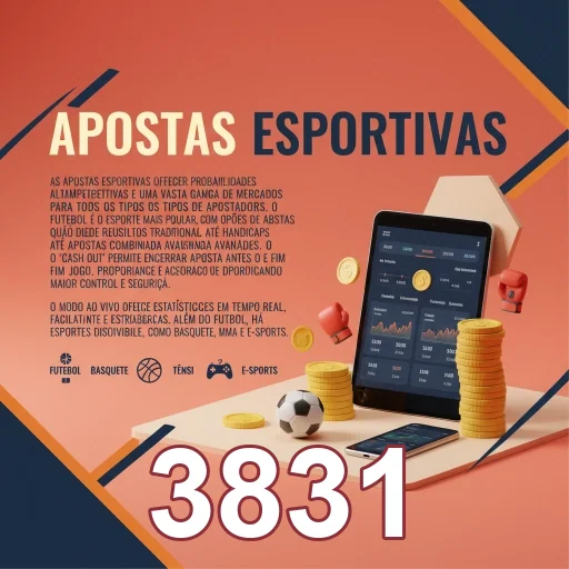 Ilustração de Experimente as melhores apostas esportivas na 3831
