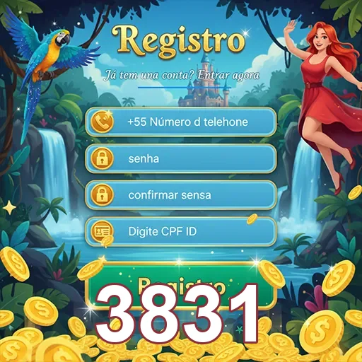 Ilustração de Explore os jogos de cassino online no 3831 com facilidade
