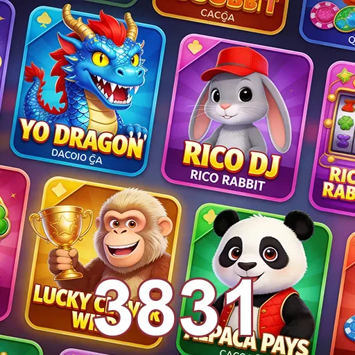 Ilustração de Explore os jogos de cassino online no 3831 com facilidade