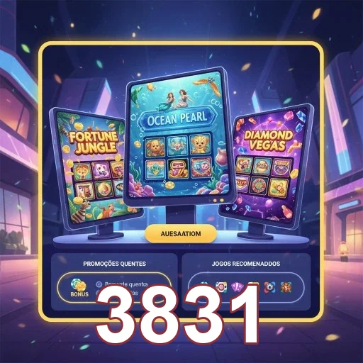 Ilustração de Experimente a Diversão dos Jogos Ao Vivo e Slots na 3831