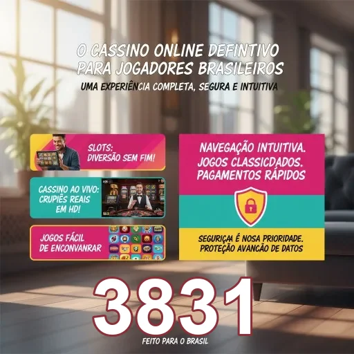 Ilustração de Experimente a Diversão dos Jogos Ao Vivo e Slots na 3831