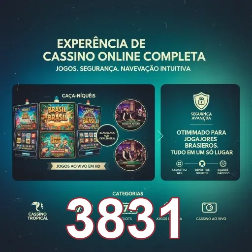 Ilustração de Explore a plataforma de jogos 3831 com tecnologia confiável
